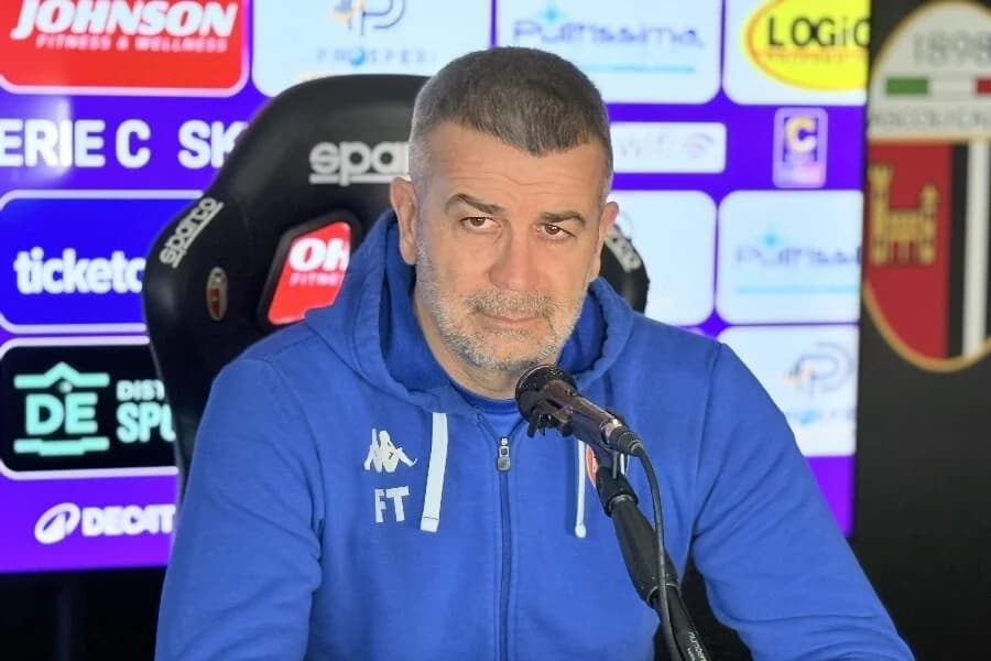 Ascoli Calcio - Tomei in vista dell'Arezzo: "Servono tranquillità e lucidità"