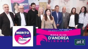 Presentata ufficialmente la lista MERITO DI PIU', Maria Elisa D'Andrea candidata Sindaca per San Benedetto del Tronto