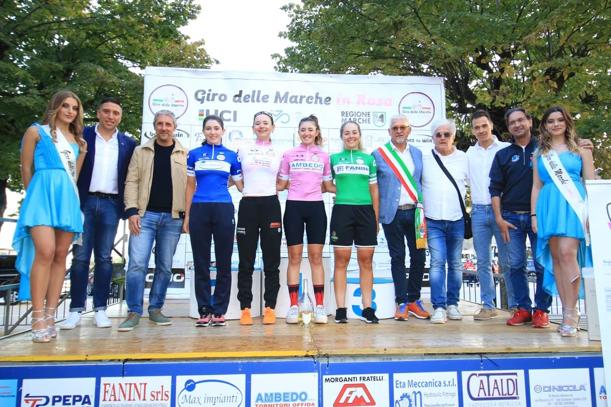 Tra Offida e Corridonia sta per entrare nel vivo l’ottava edizione del Giro delle Marche in Rosa 2025