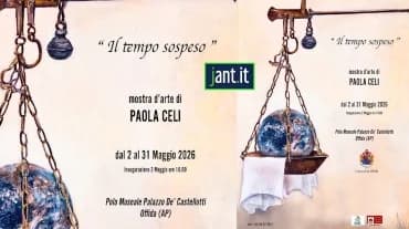 Inaugurata ad Offida la mostra IL TEMPO SOSPESO