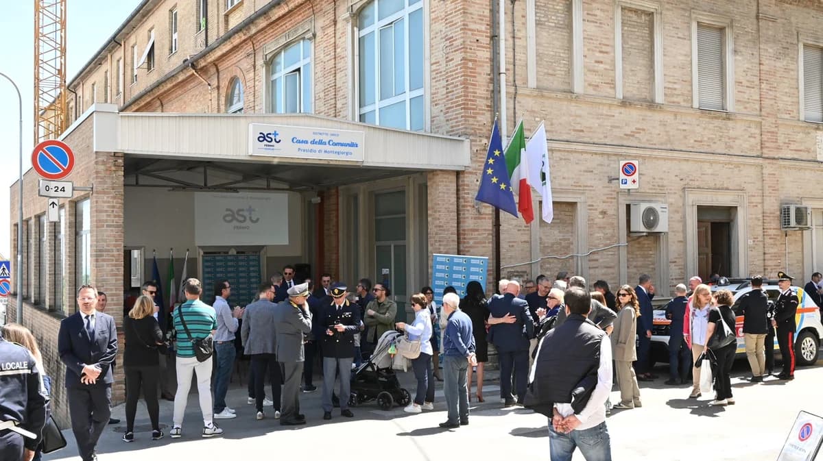 INAUGURATO IL NUOVO POLIAMBULATORIO DEI MEDICI DI MEDICINA GENERALE NELLA CASA DI COMUNITÀ DI MONTEGIORGIO