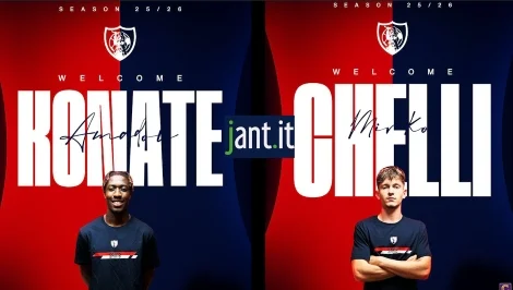 Konate e Chelli alla U.S. Sambenedettese
