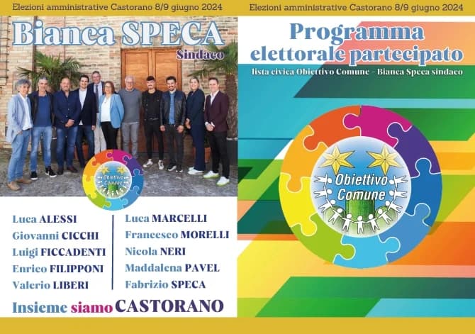 Intervista alla candidata a sindaco di Castorano Bianca Speca