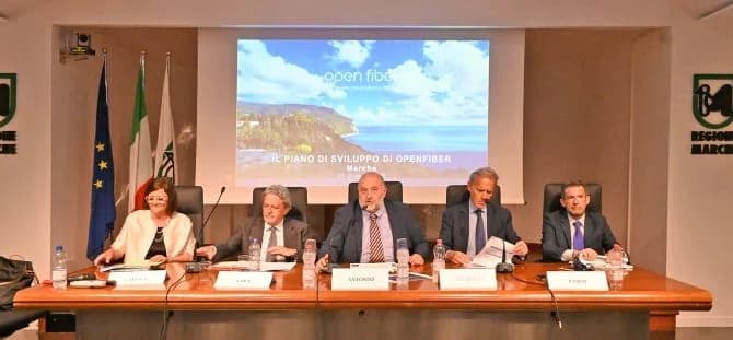 OPEN FIBER COMPLETA IL PIANO BANDA ULTRA LARGA NELLE MARCHE