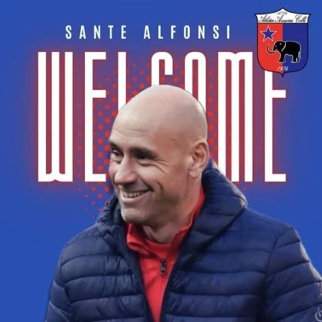 Sarà Sante Alfonsi il tecnico dell'Atletico Azzurra Colli per il campionato di Promozione, girone D, 2025/2026