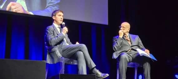 IL PRESIDENTE DELLA REGIONE FRANCESCO ACQUAROLI ALL’ASSEMBLEA GENERALE 2025 DI CONFINDUSTRIA PESARO-URBINO