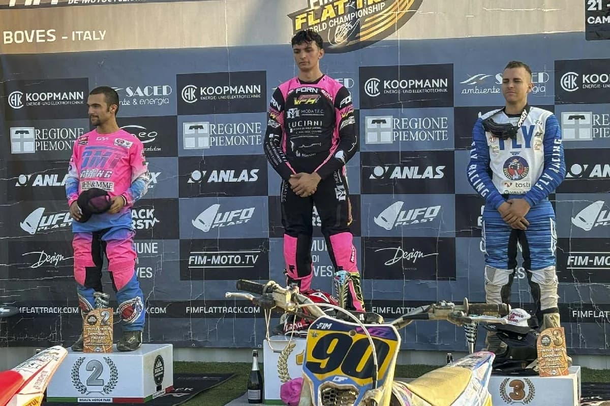 VFR RACING DOMINA NELL’ITALIANO FLAT-TRACK A BOVES CON DUE VITTORIE DI CORRADETTI