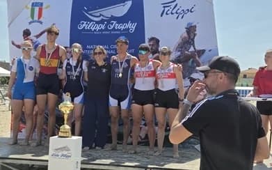 Beach sprint, bronzo all’esordio per Lorenzo Albini: podio al Trofeo Filippi