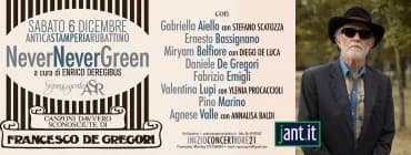 ALLA RICERCA DELLE GEMME PIÙ NASCOSTE DI FRANCESCO DE GREGORI IN UNA SERATA-OMAGGIO A ROMA, TRA MUSICA E RACCONTI