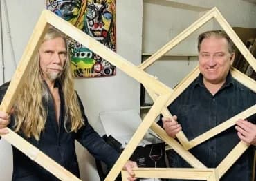 Sabato a Civitella del Tronto l'inaugurazione della mostra / evento “Metafisica americana” con le opere di Mark e Paul Kostabi