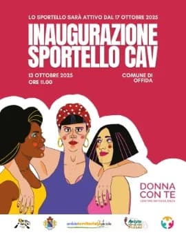 Nasce a Offida il nuovo sportello antiviolenza “Donna con Te”