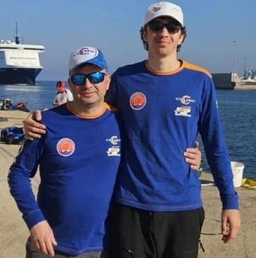 Davide Eugeni dell’Apsd San Benedetto si piazza al decimo posto nella prima prova del Club Azzurro a Civitavecchia
