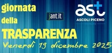GIORNATA DELLA TRASPARENZA PROMOSSA DALL'AST DI ASCOLI PICENO